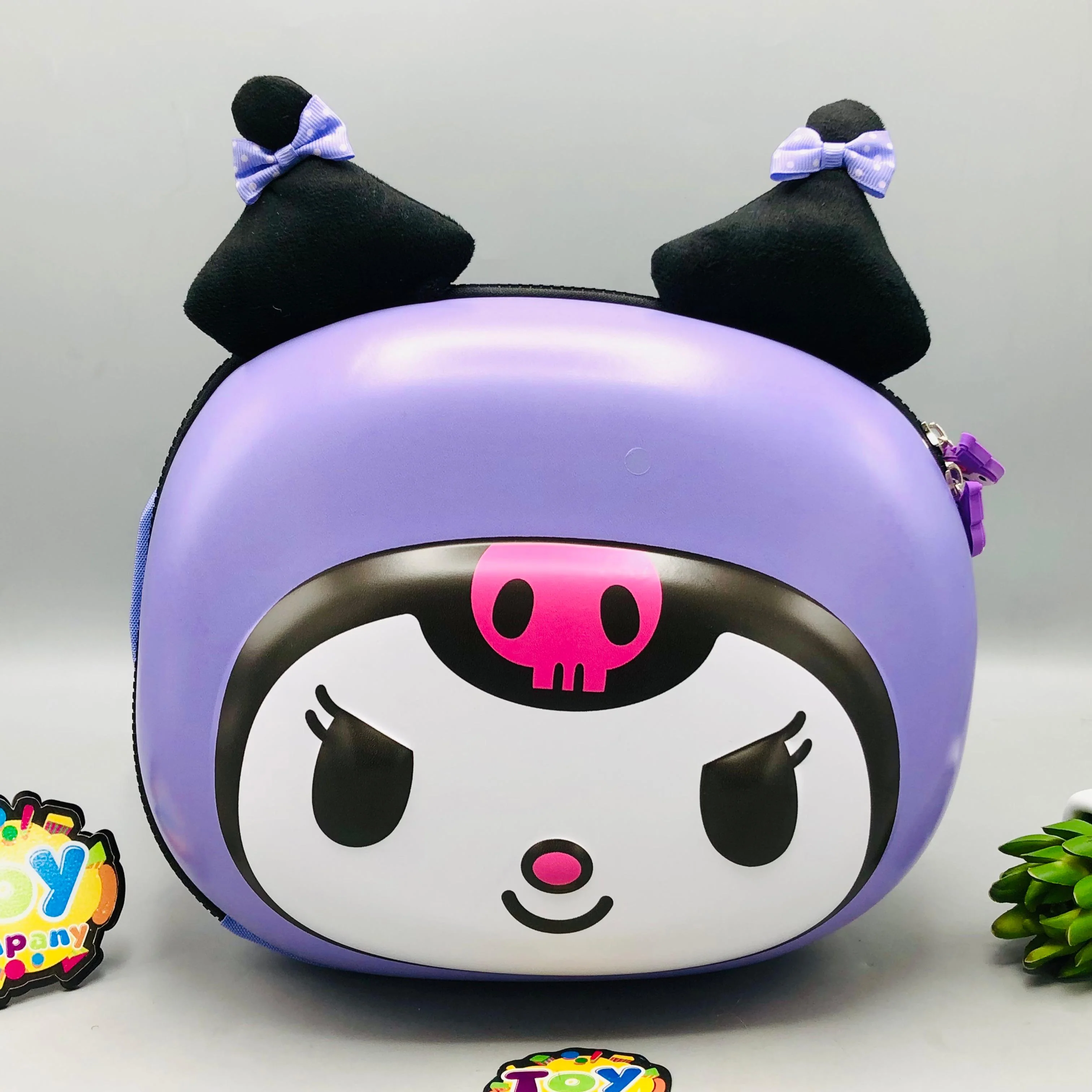 Kuromi 3D Shell Kids Picnic Backpack - Image 2