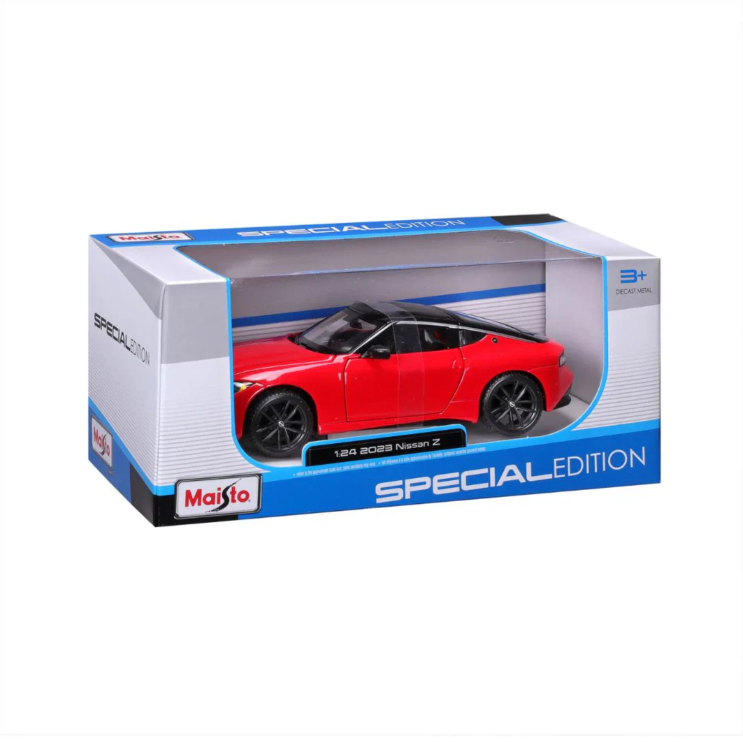 Maisto 1:24 2023 Nissan Z Model - Red - Image 7