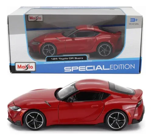 Maisto 1:24 Toyota GR Supra Model - Red - Image 4
