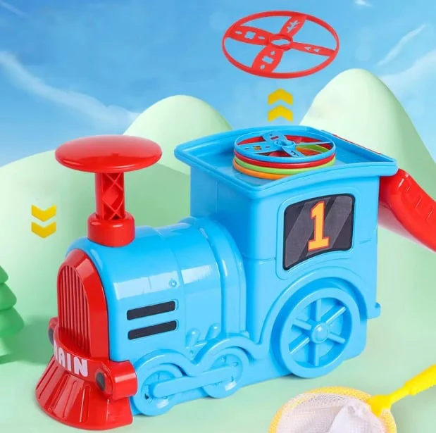 Manual Flying Saucer Train Toy - Image 10
