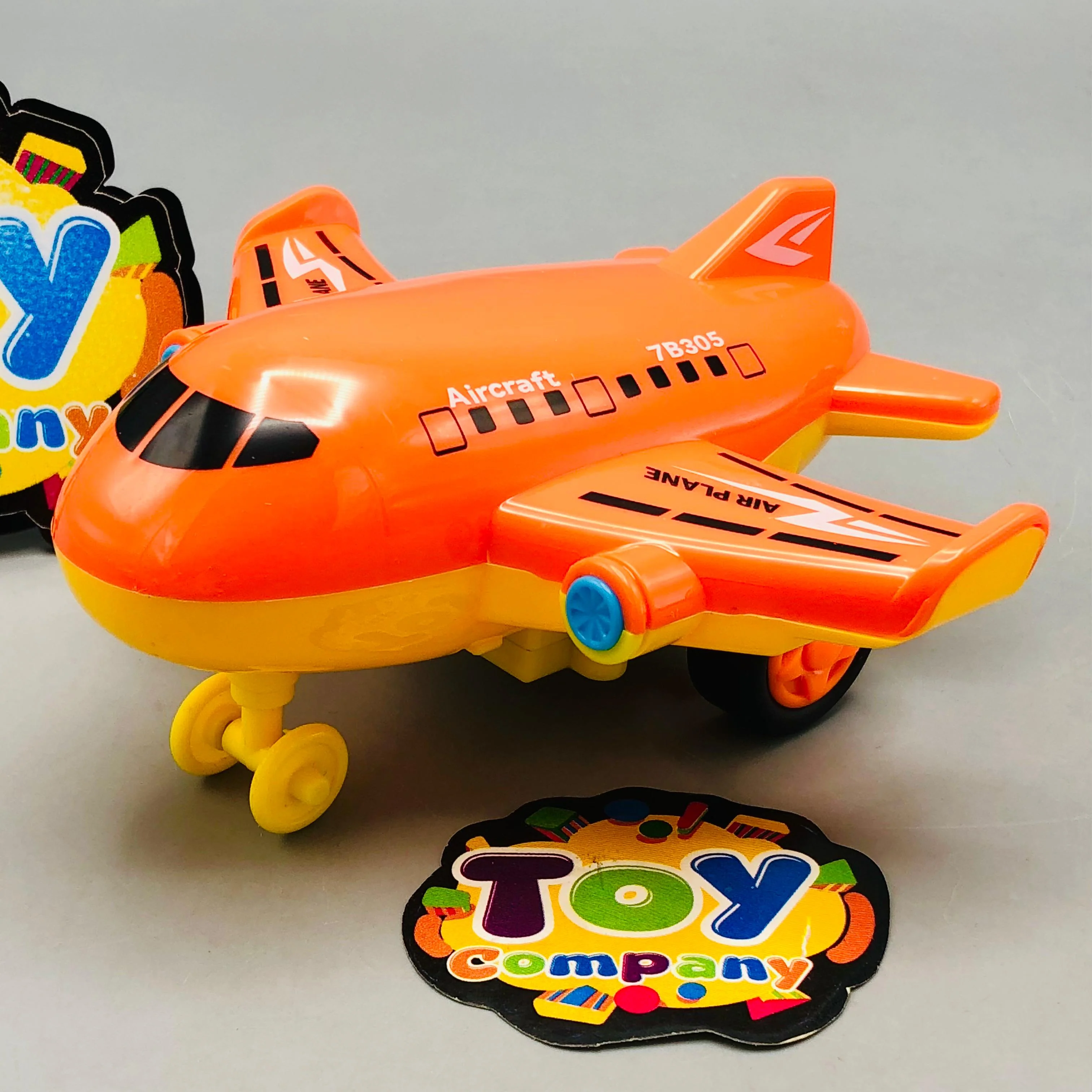 Mini ABS Inertial Cartoon Airplane - 1Pc - Image 7