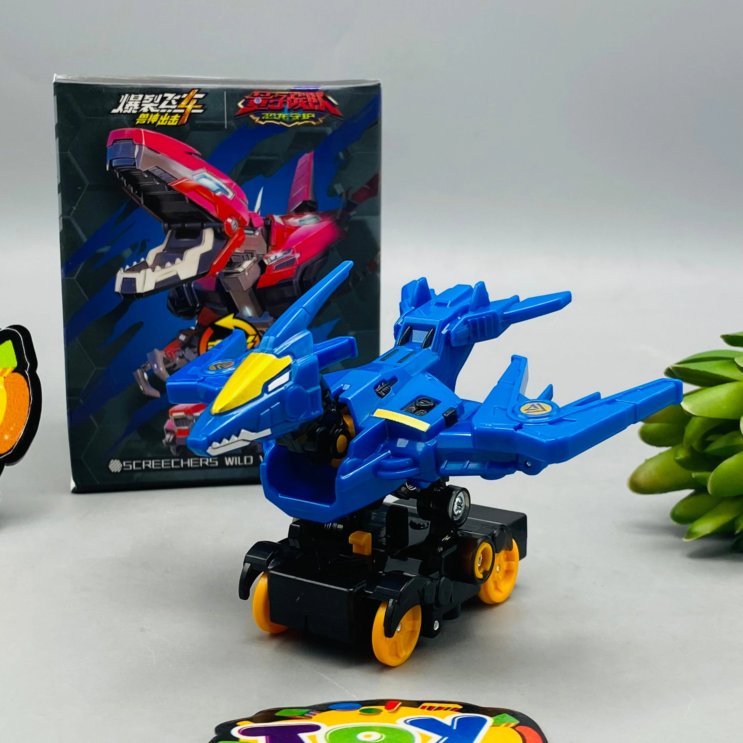 Mini Kids 2in1 Deformation Dino Vehicle - Image 3