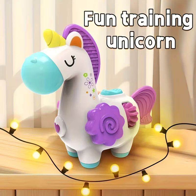 Multi-functional Montessori Mini Unicorn Sensory Toy - Image 3