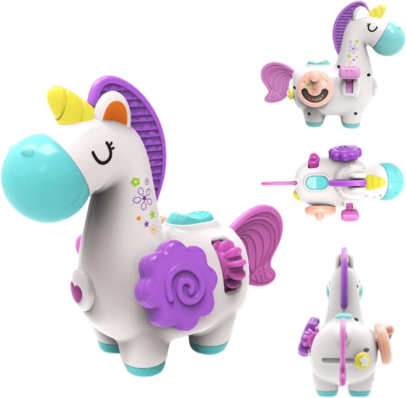 Multi-functional Montessori Mini Unicorn Sensory Toy - Image 6