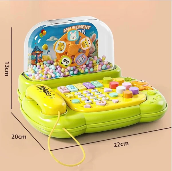Multi-functional Toddler Musical Snowflake Telephone - Image 6