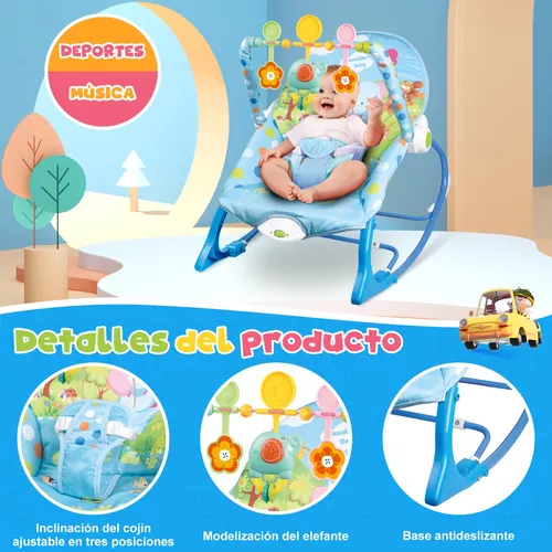 Musical Infant To Toddler Rocker Babysitter With Toys - Image 4