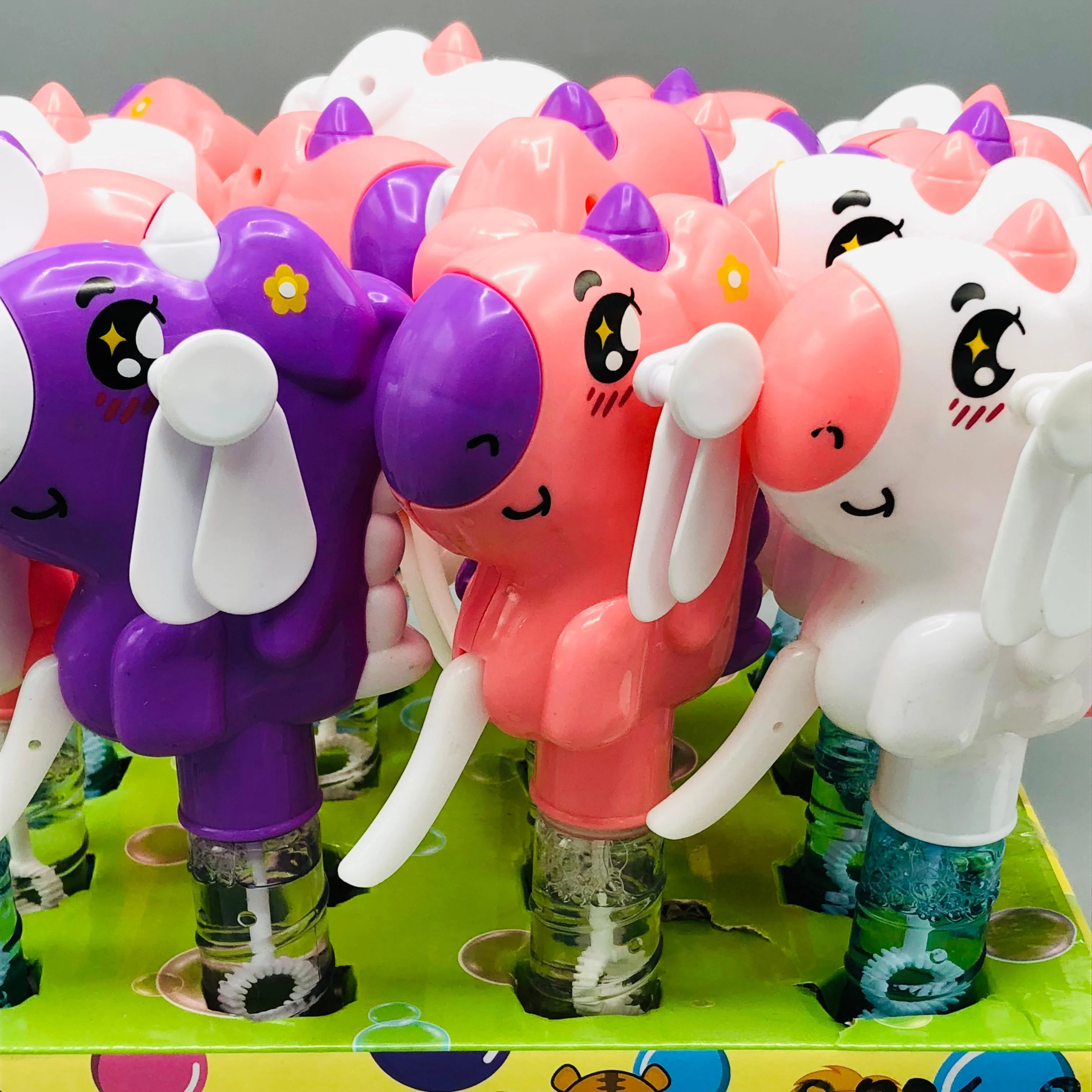 Pony Horse Hand Press Fan & Bubble Stick - 1Pc - Image 7