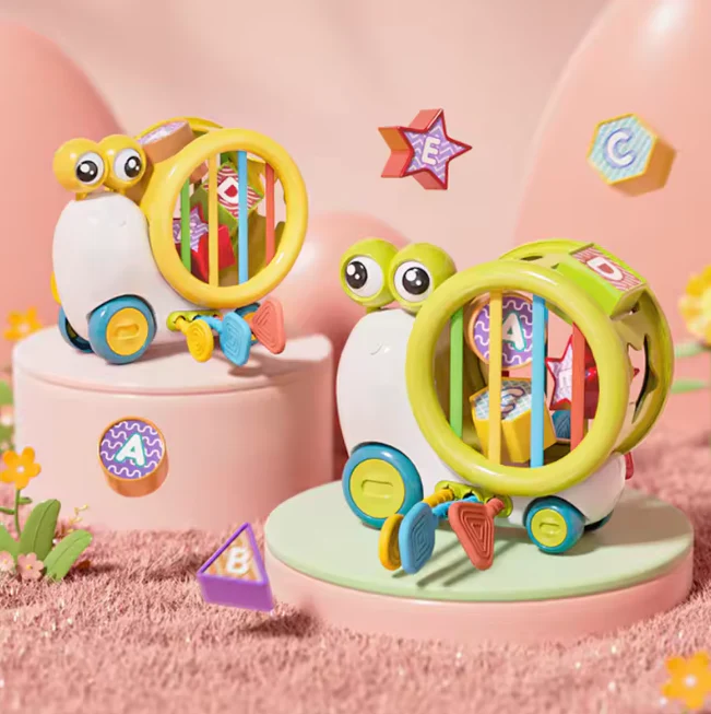Premium Baby Snail Activity Toy - Image 2