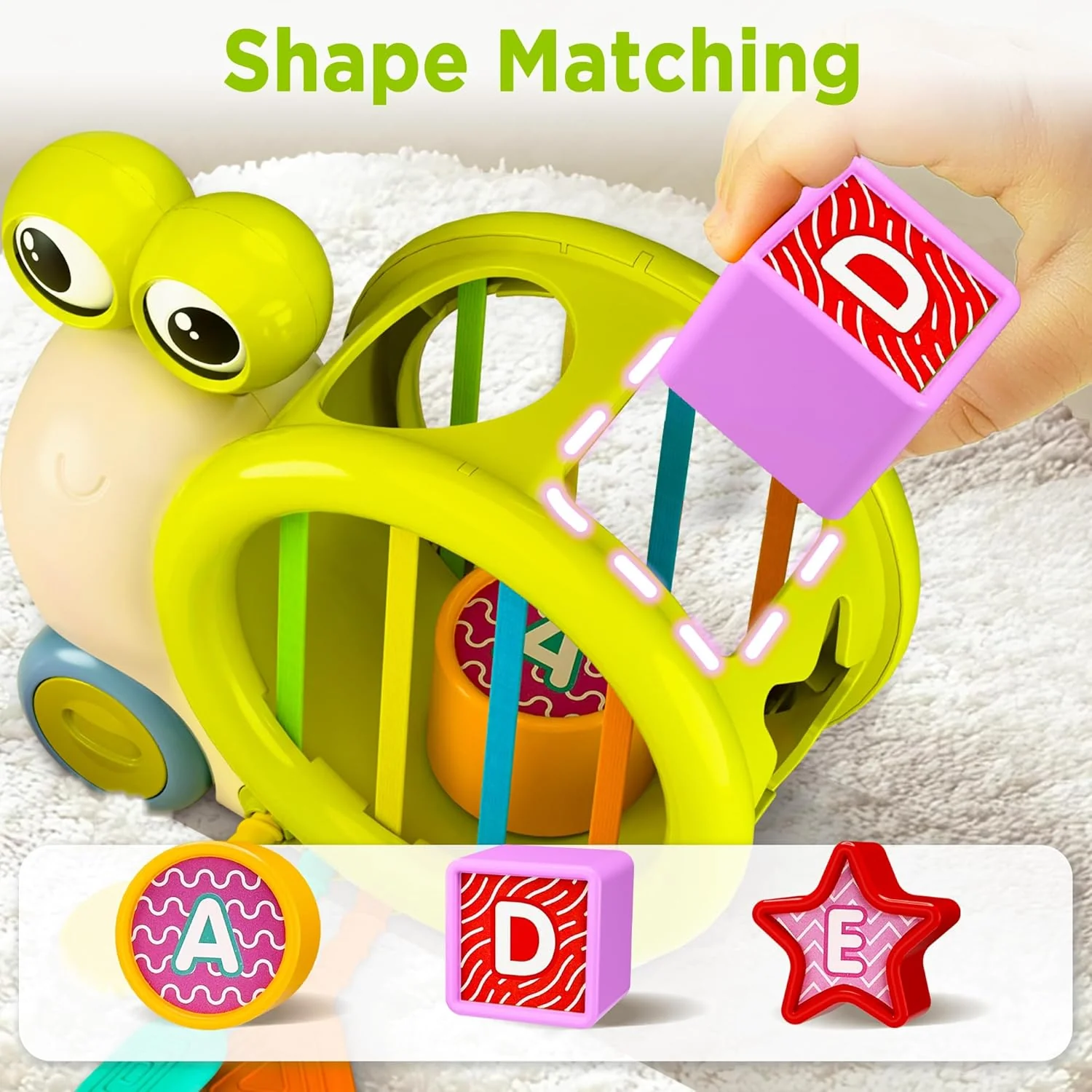 Premium Baby Snail Activity Toy - Image 7