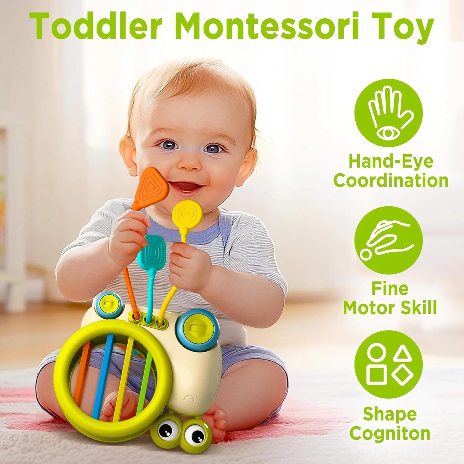 Premium Baby Snail Activity Toy - Image 9