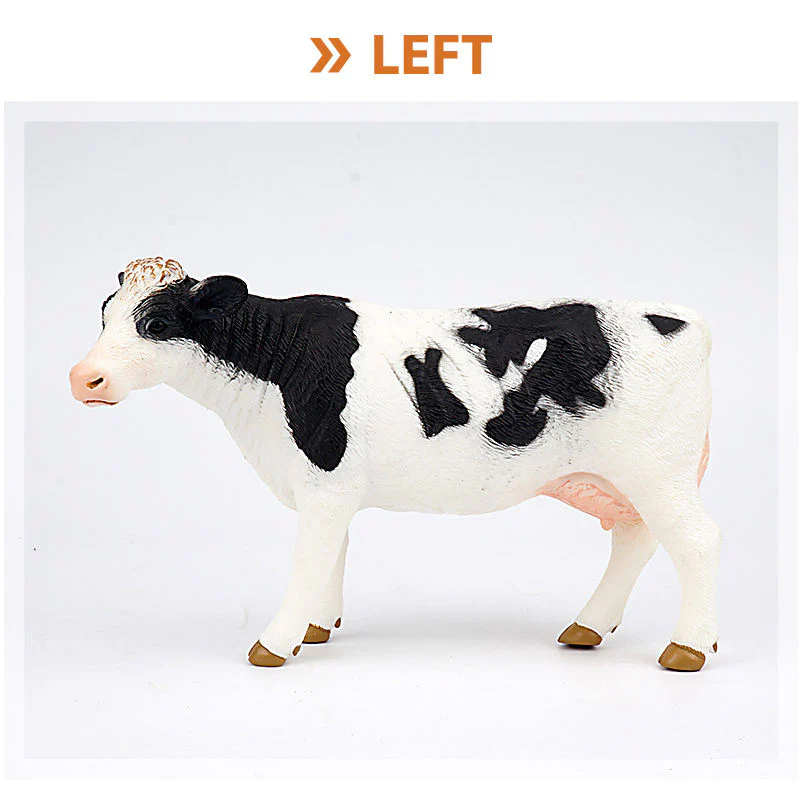 Premium Cow Animal Figure Toy - 1Pc - Image 4