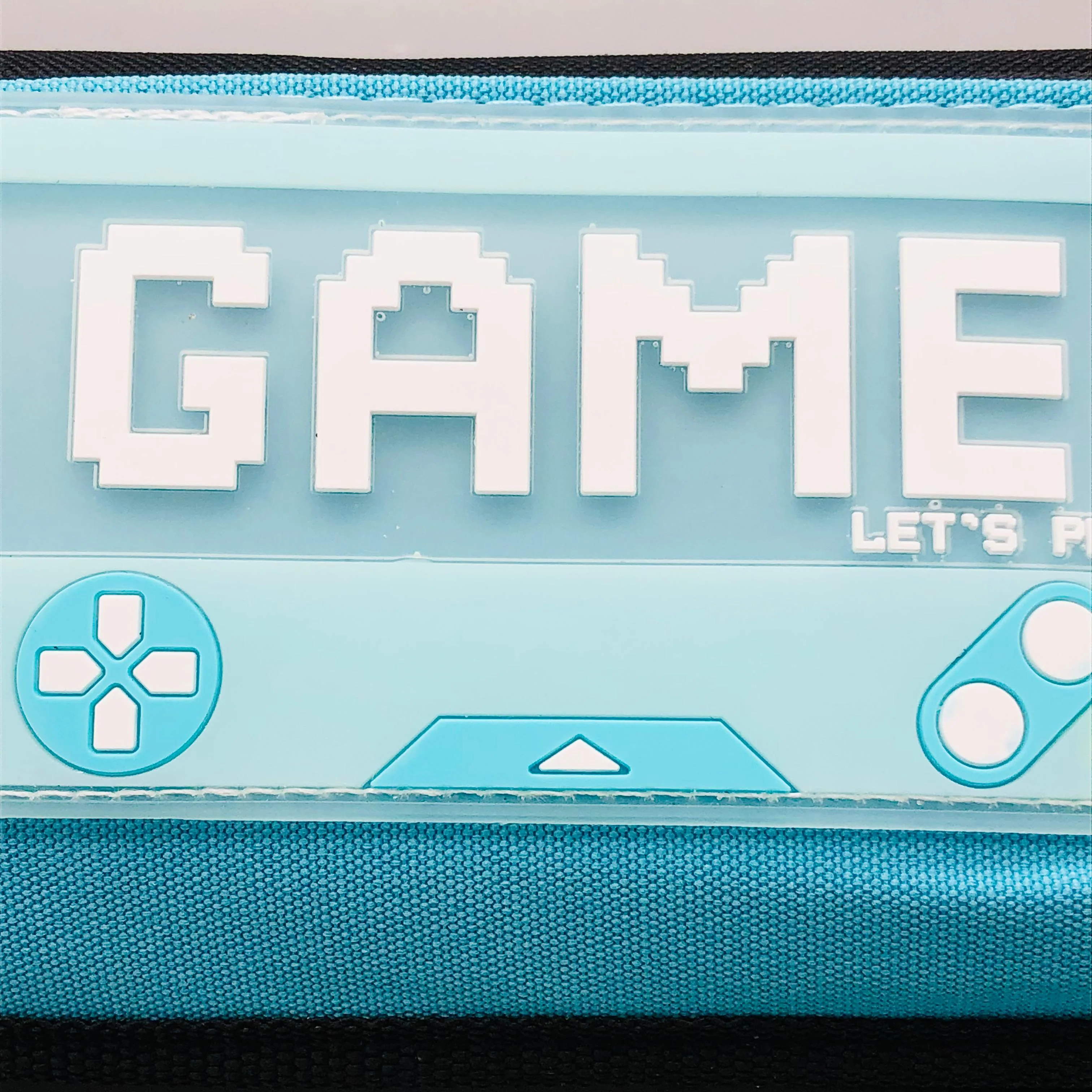 Premium Game Themed Kids Pencil Pouch - Turquoise - Image 3