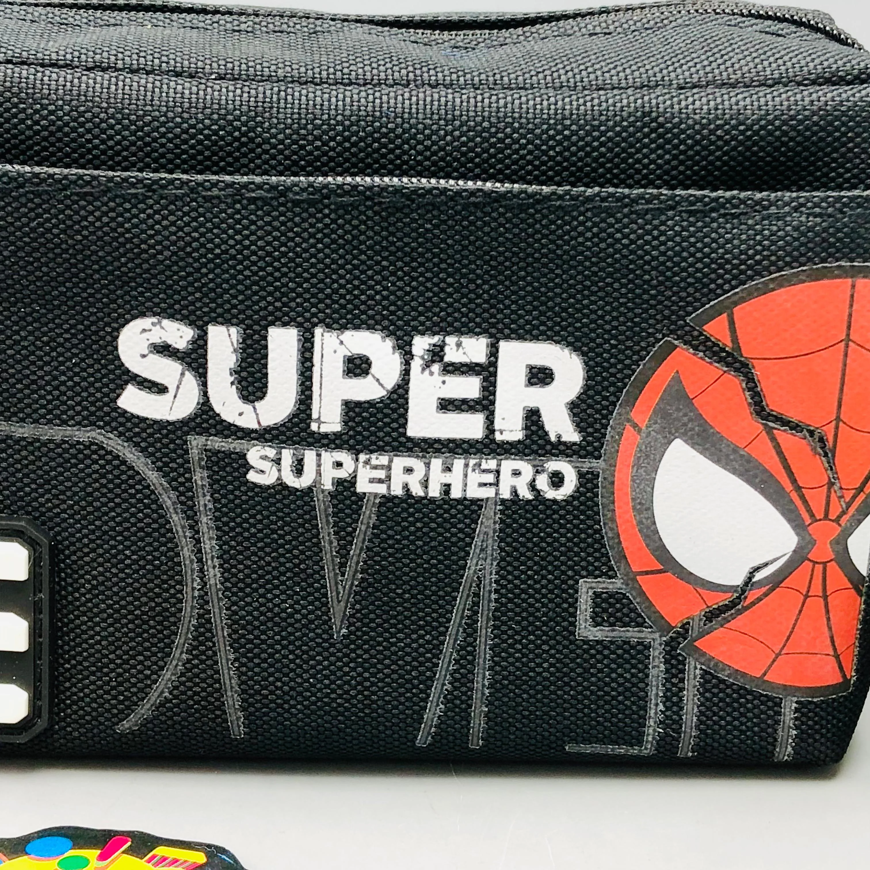 Premium Super Hero Themed 3 Zips Kids Pencil Pouch - Image 3