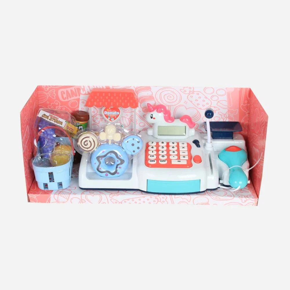 Pretend Unicorn Themed Cash Register Toy - Image 3