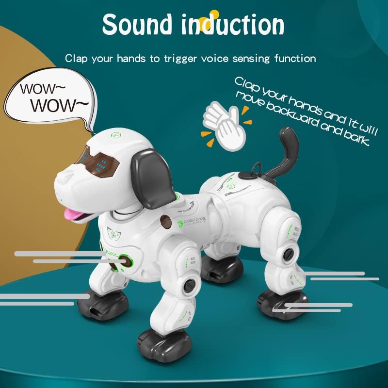 RC Multi-functional Lucky Robot Dog With Smoke - Image 2
