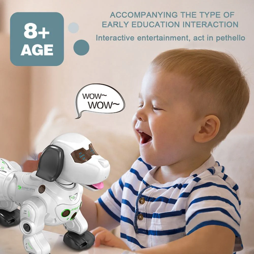 RC Multi-functional Lucky Robot Dog With Smoke - Image 6