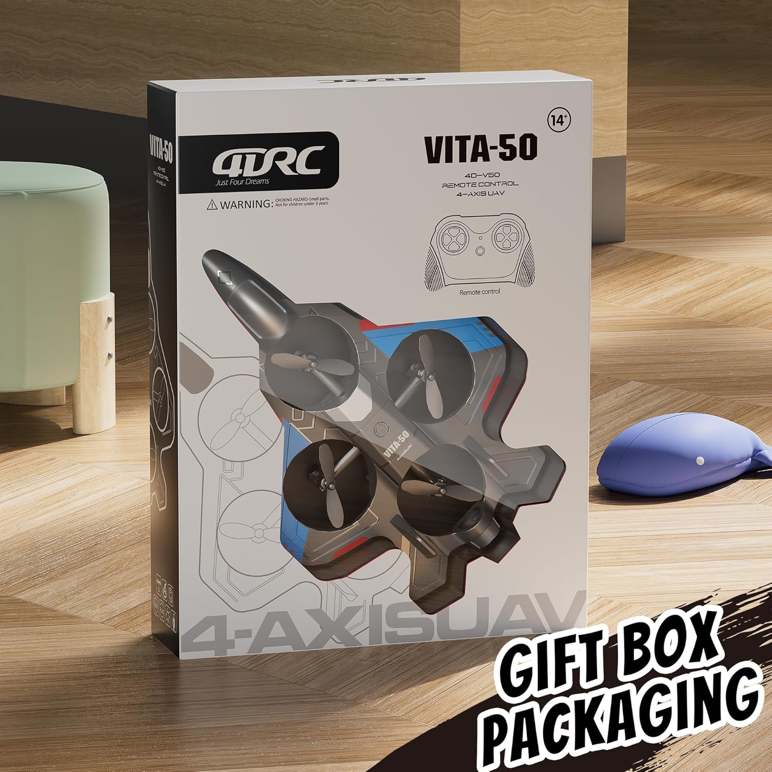 RC VITA-50 Flying Airplane Model - Image 4