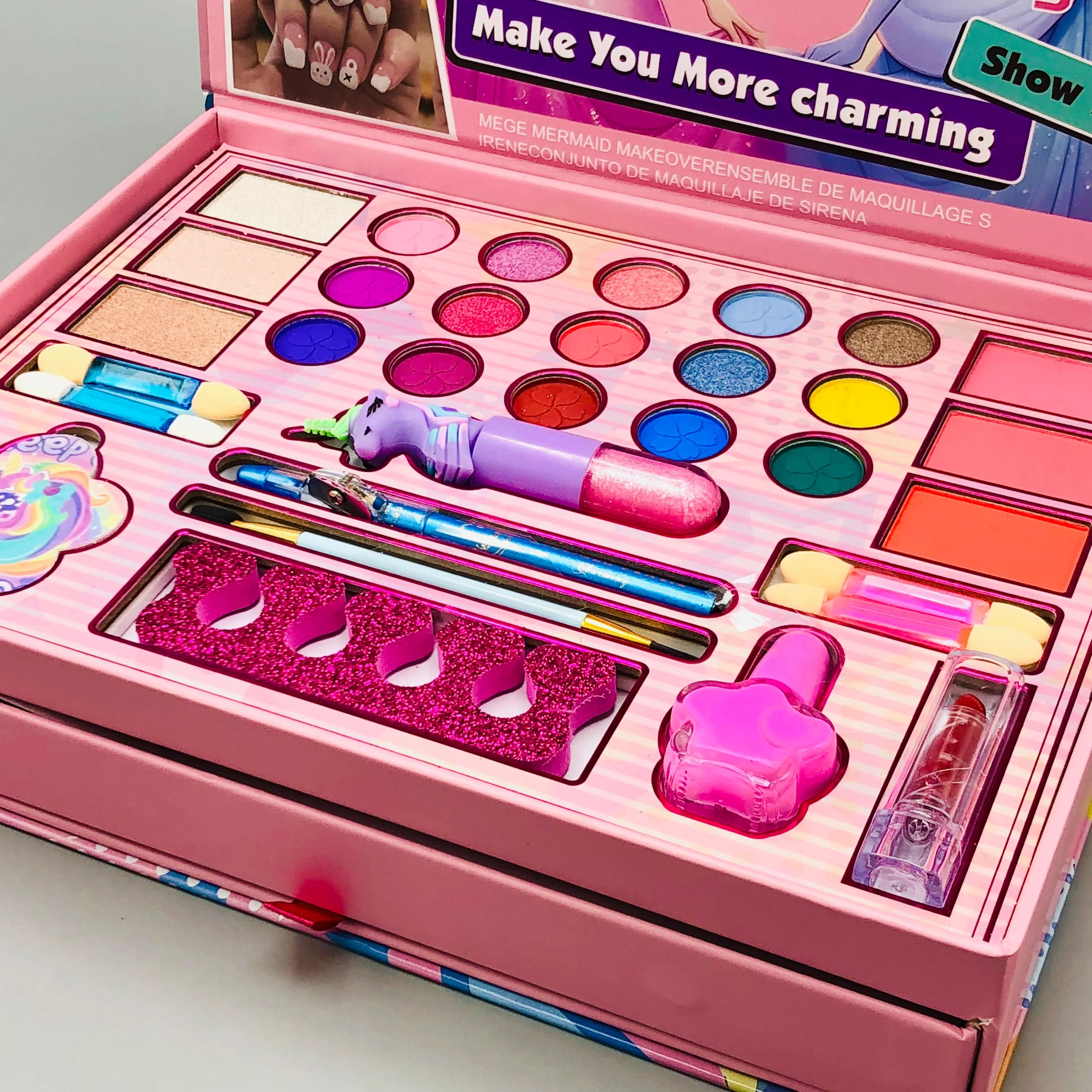 Realistic 2in1 Beauty Makeup Set For Girls - Image 13