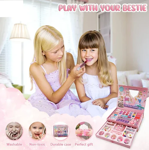 Realistic 2in1 Beauty Makeup Set For Girls - Image 22