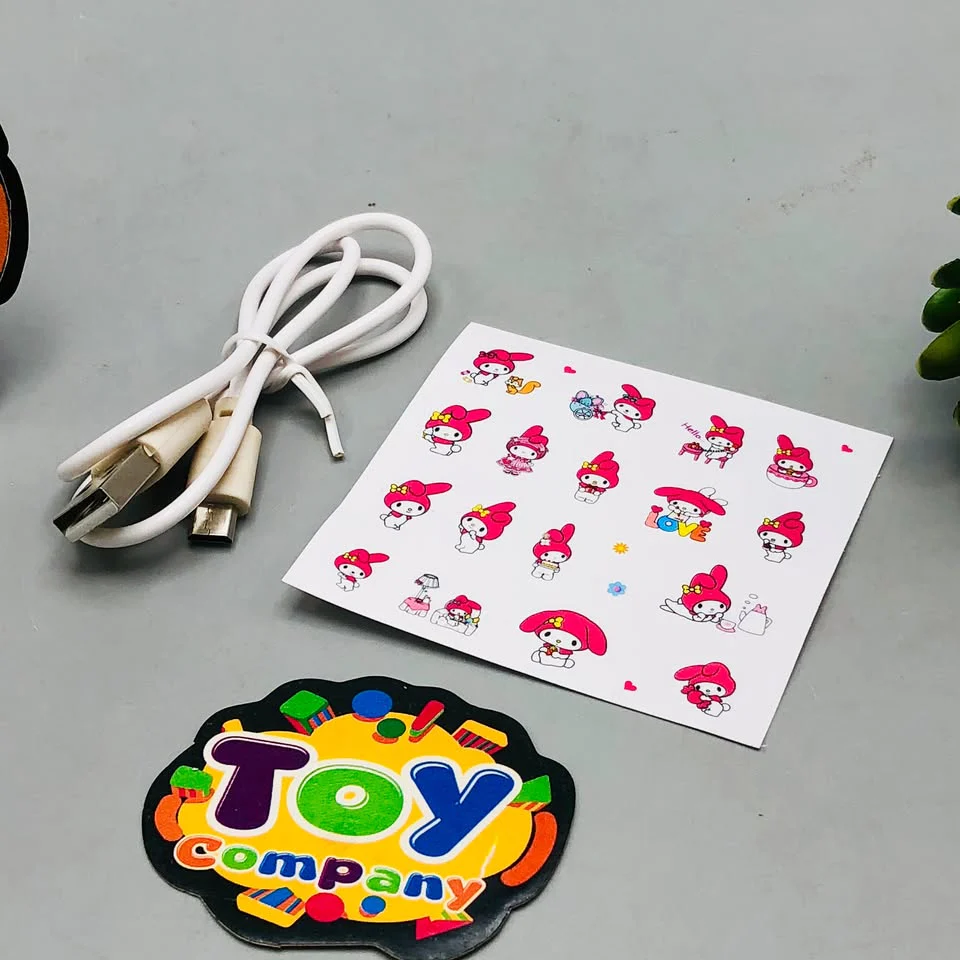Rechargeable Cartoon Design Flexible Lamp Fan - Assortment - Image 10