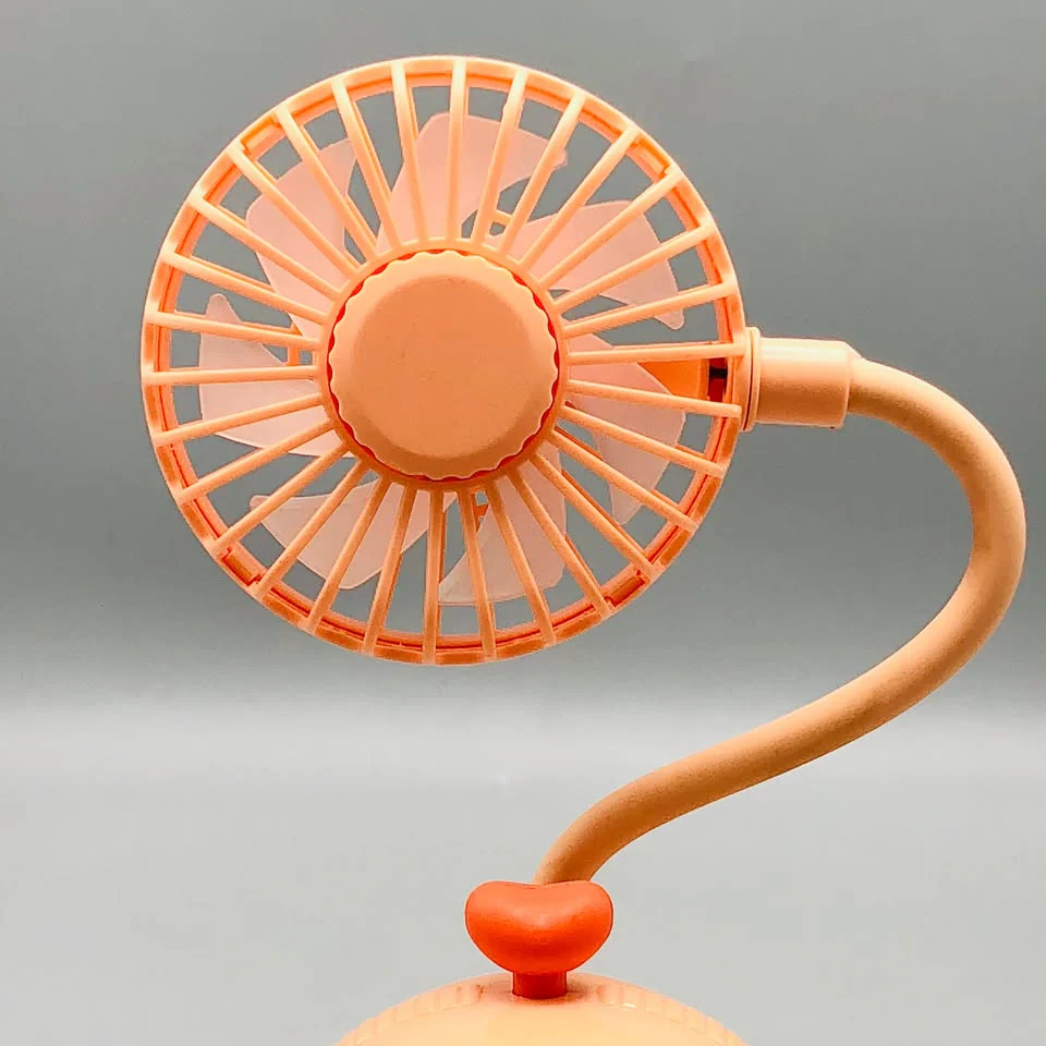 Rechargeable Cartoon Design Flexible Lamp Fan - Assortment - Image 11