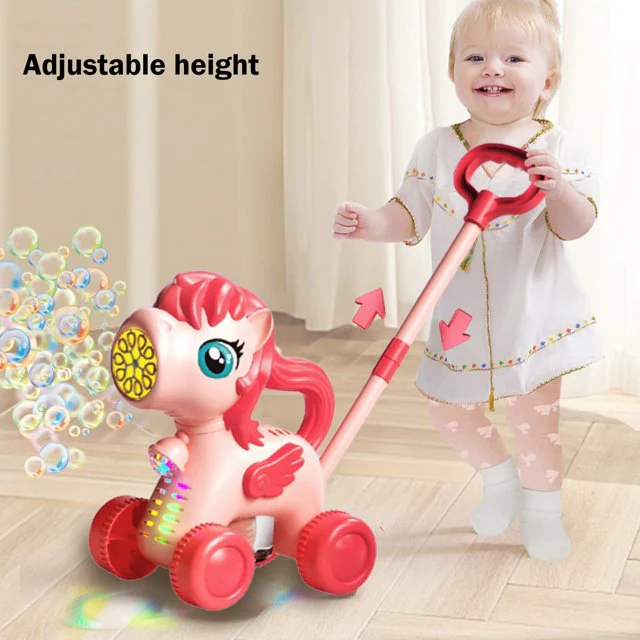 Rechargeable Cute Unicorn Bubble Machine - Image 2