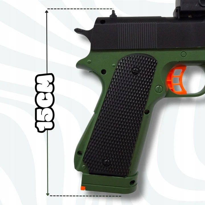 Rechargeable Glock Gel Blaster Shooting Gun - Image 9