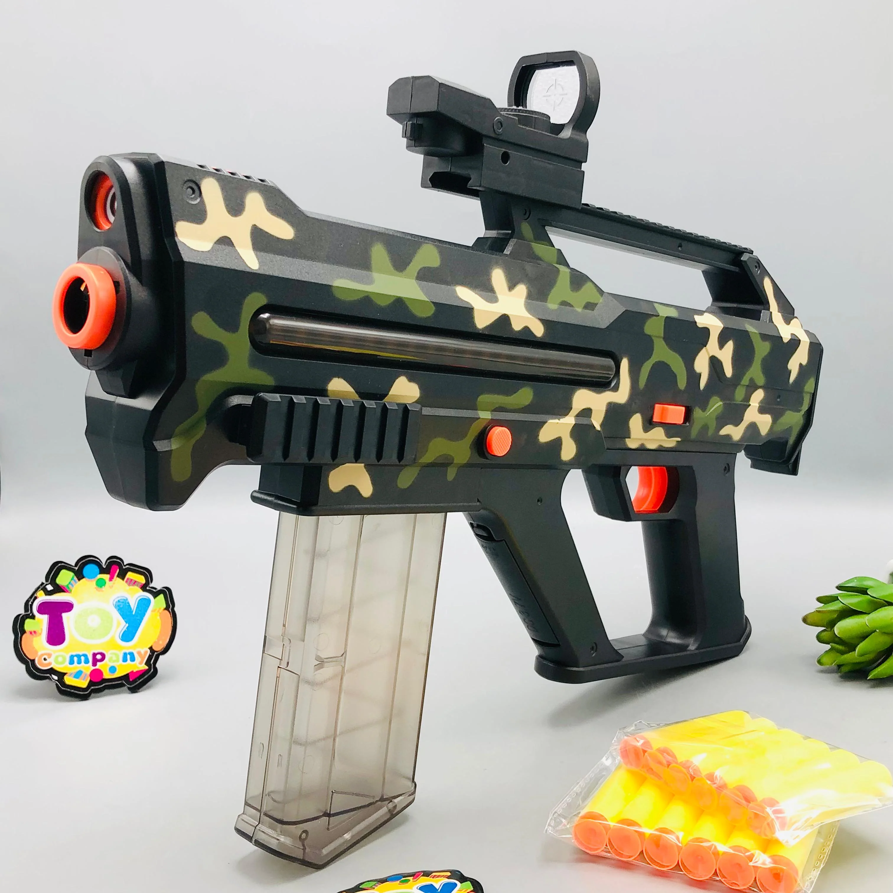 Rechargeable Super Shell Throw Soft Bullet Shooting Gun - Image 2