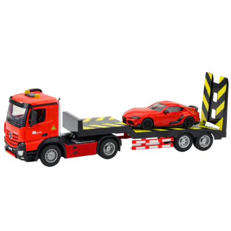 Remote Control Large Transport Semi-Trailer With Car - Image 5