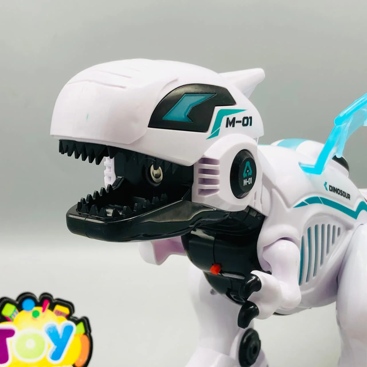 Remote Control Multi-functional Dinosaur With Smoke - Image 4