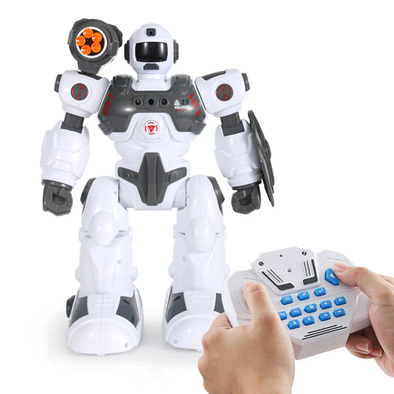 Remote & Gesture Control Spray & Bullet Shooting Robot - Image 10