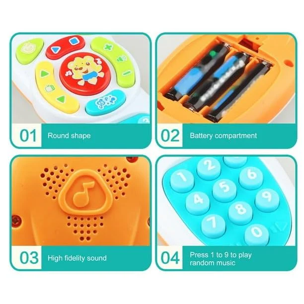 Sobebear Baby Cellular Musical Mobile Phone - Image 8