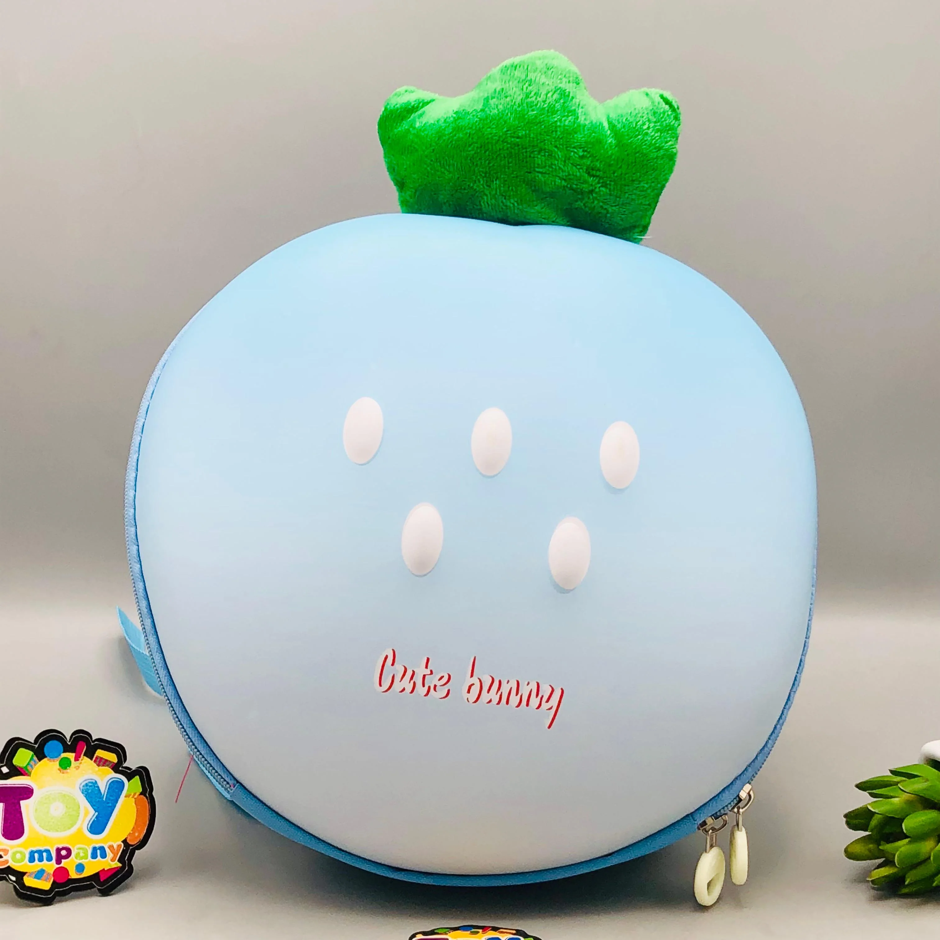 Strawberry 3D Shell Kids Picnic Backpack - Image 3