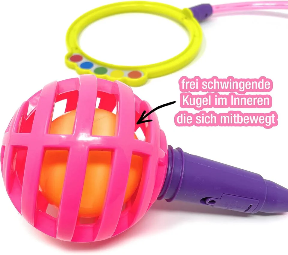 Sunshine Jump Bouncing Ball Swing Wheel With LED Lights - Image 10