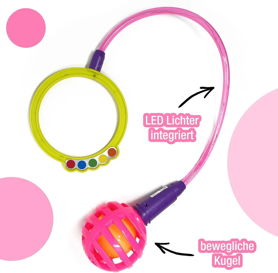 Sunshine Jump Bouncing Ball Swing Wheel With LED Lights - Image 5