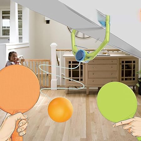 Table Tennis Door Hanging Ball Game - Image 2