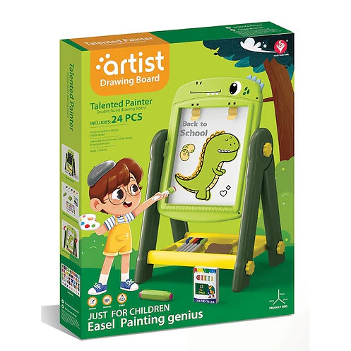 Talented Painter Double-Sided Dinosaur Drawing Board - Image 9