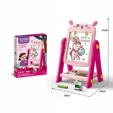 Talented Painter Double-Sided Kids Drawing Board - Image 7