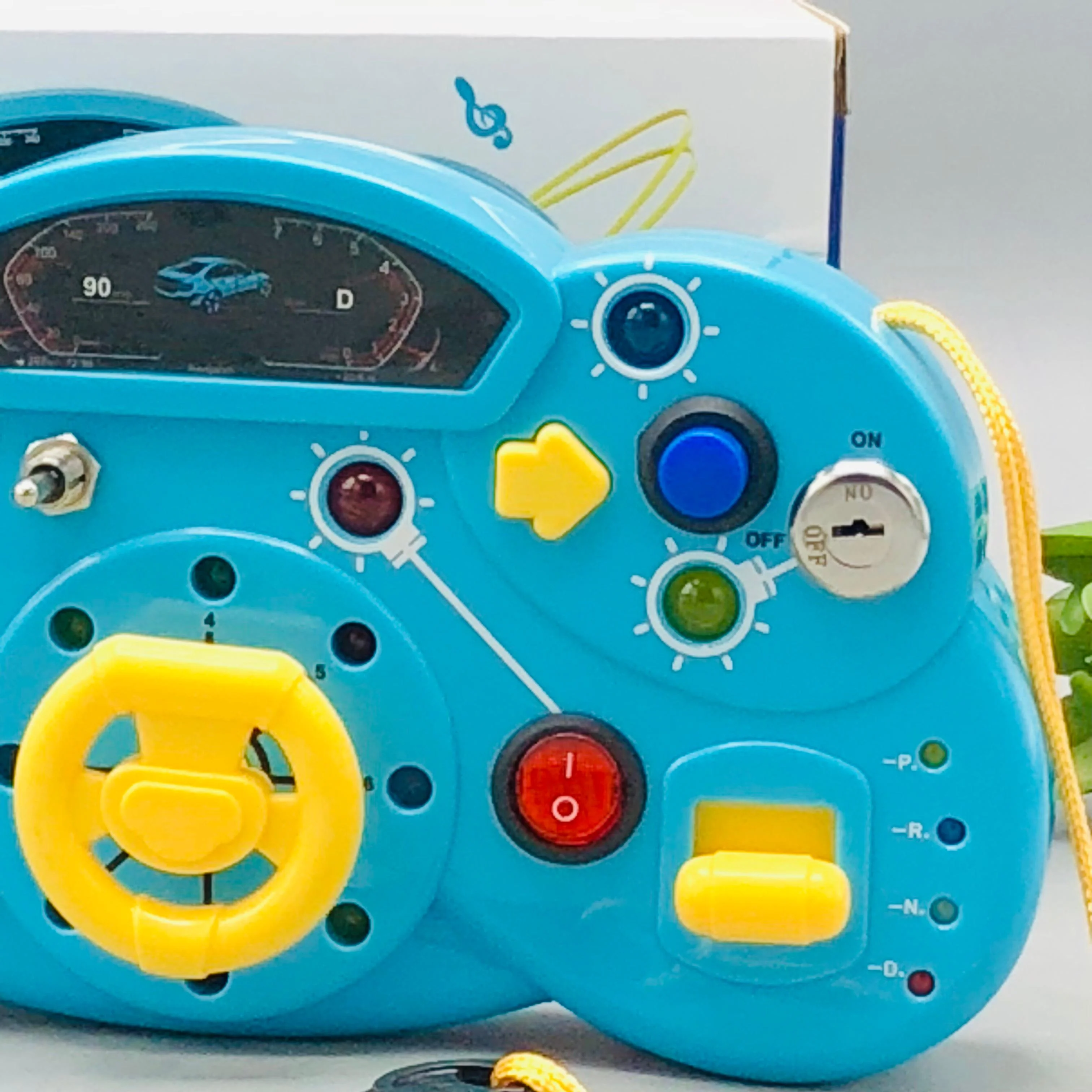 Toddlers Mini Steering Wheel With Colorful Lights - Image 4