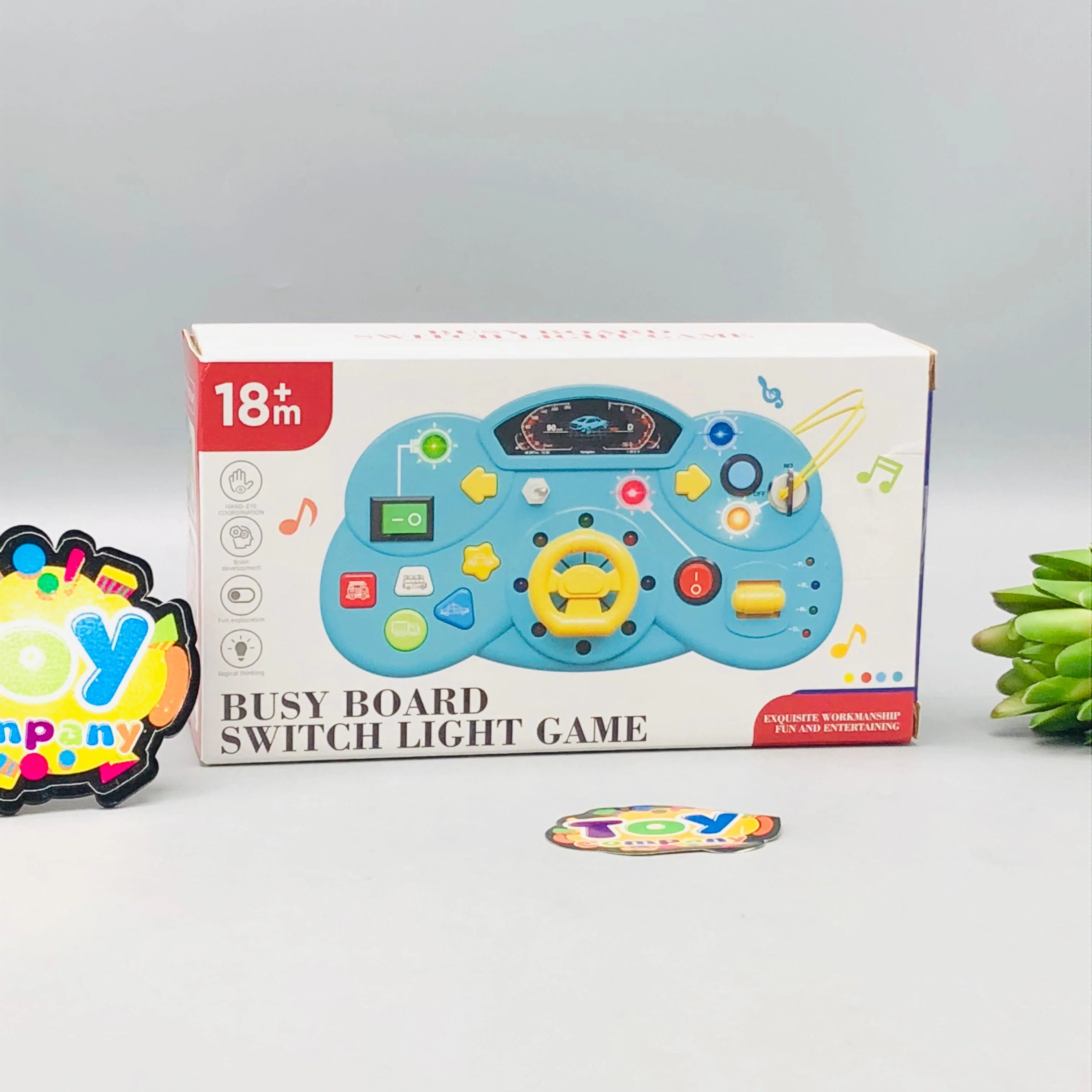 Toddlers Mini Steering Wheel With Colorful Lights - Image 8