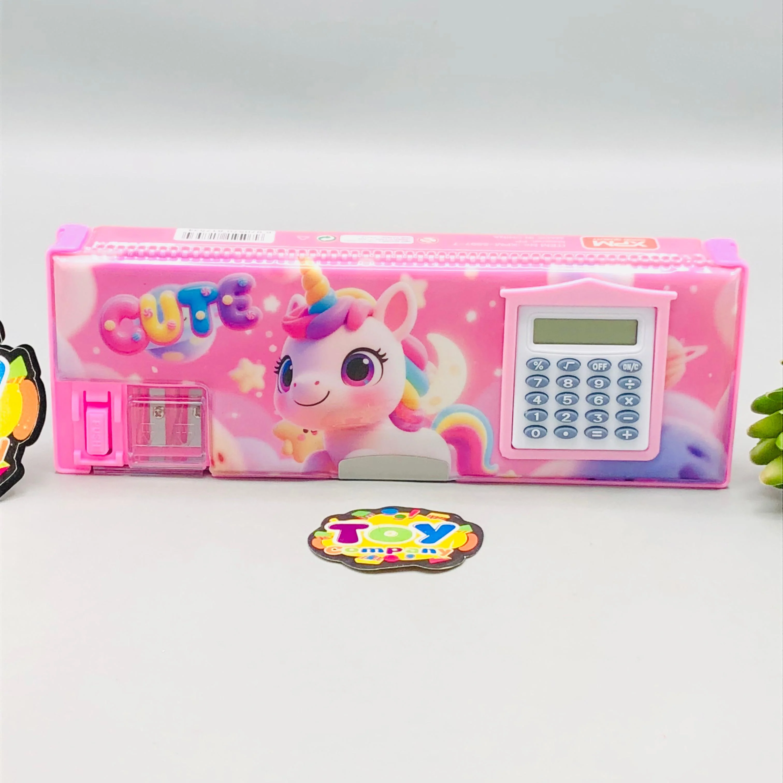 Unicorn Double-Sided Geometry Box With Calculator - Image 3